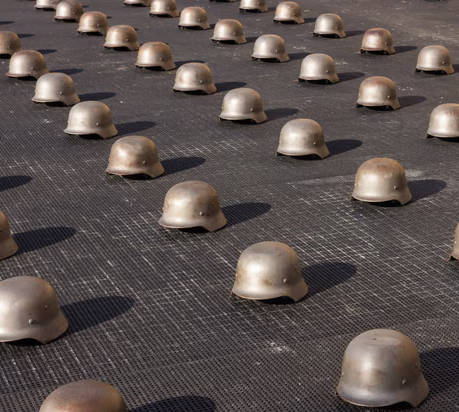 Helmets of solders